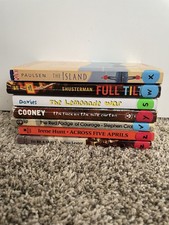 Lot of 7 Children's Kids Chapter Books - Random Paperback Classroom Homeschool