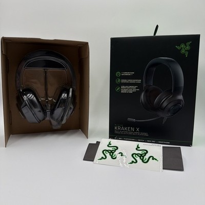Razer Kraken X Gaming Headset Bendable Mic Ultra Light Comfort