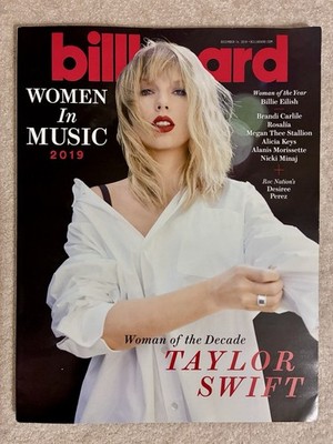 Taylor Swift Billboard Magazine 2019 Woman Of The Decade Lover Era Rare!!
