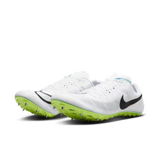 New 125 Nike Ja Fly 4 Track Sprint Spikes DR2741-102 White Sz 10 EUR 44