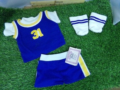 KOHL PATCH WEICHE SKULPTUR XAVIER ROBERTS DESIGNER Basketball Outfit BLU MIT ETIKETT