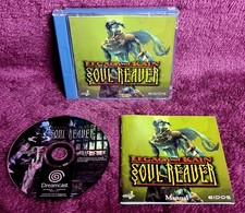 Legacy of Kain Soul Reaver (Dreamcast) - PAL - Boxed+Manual - V GOOD Condition