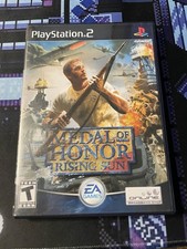 Medal of Honor: Rising Sun (Sony PlayStation 2, 2003) CIB Complete with Manual