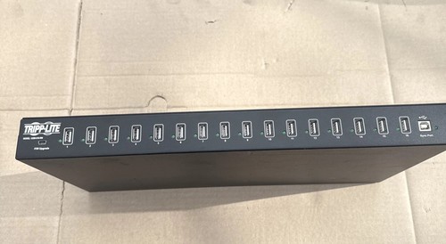 Tripp-lite USB Charging Station Ports 16 Model U280-016-rm Tested. NO RACK EARS