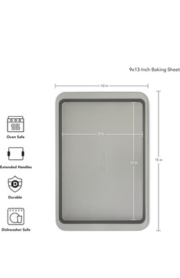 Kitchen Aid Set of 2 9x13 Baking Sheets from FFF box -Brand New