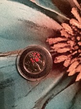 🇨🇦 Rare Canada Day quarter 25 cents coin, Coloured Polar Bear, UNC, 2003