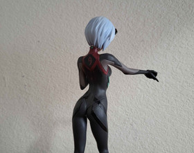 Neon Genesis Evangelion Rei Ayanami Hand Over/Momentary Black SEGA Anime Figure