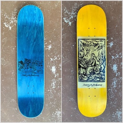 8.25  shred skateboards skateboard deck + grip