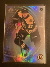 2024-25 Upper Deck Sp Game Used Hampus Lindholm /27 #156 Boston Bruins
