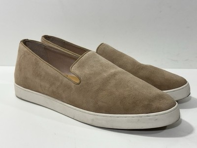 Birdies The Swift Shell Sneakers Sand Genuine Suede Slip On Shoes Womens 10