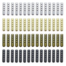 300 PCS Metal Aglets DIY 3 Holes Shoelaces Repair Shoe Lace Tips Replacement