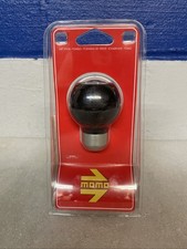 Momo Pl Race Airleather Street Shift Pomello Knob Black Leather New