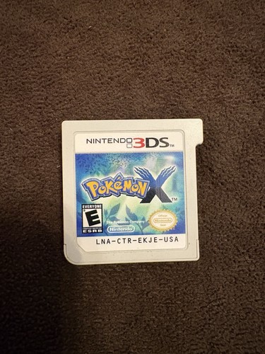 Pokemon X (Nintendo 3DS) Game Cartridge Only, Authentic, Tested & Working
