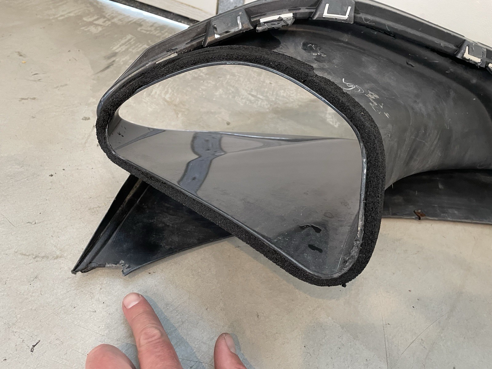 McLaren 720s Front Bumper Spoiler OEM Used Condition Gray Color