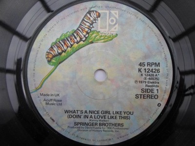 Springer Brothers What's A Nice Girl Like You Doin In A Love Like This 7'' Ele...