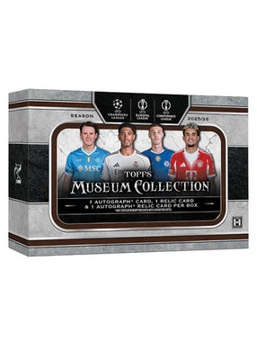 Topps  Museum UEFA Club Competitions 2025/26 - Hobby Box PRE ORDER /HÄNDLER/