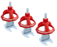 Shaffer Pro Tile Levelling System 200 Clips & 100 Reusable Twisters Laying Aid