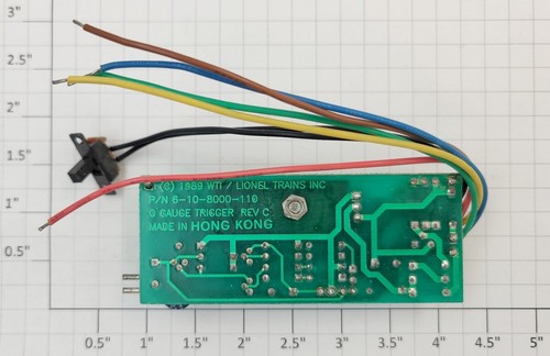 Placa de circuito PCB Lionel 18808-40 diésel Railsounds | Zustand: New