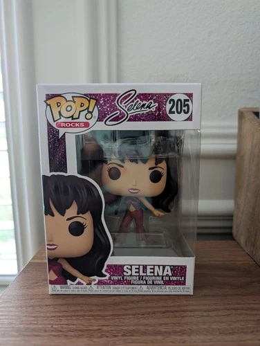 Funko Pop Rocks Selena #205 Vinyl Figure Burgundy Outfit