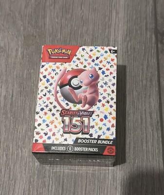 Pokemon TCG Scarlet & Violet 151 Booster Bundle (6 Booster) NEU SEALED