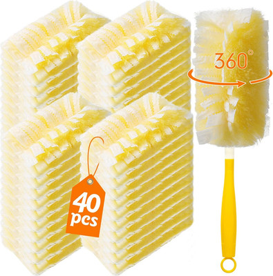Dusting Duster Refills 360 Heavy Duty Electrostatic 40 Count Compatible with
