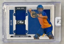 2024 Panini Three and Two - Prospect Dual Jerseys Yovanny Rodriguez #PDJ-YR /49