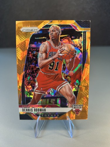 2024-25 Panini Prizm Orange Ice Prizm #277 Dennis Rodman - Chicago Bulls HOF
