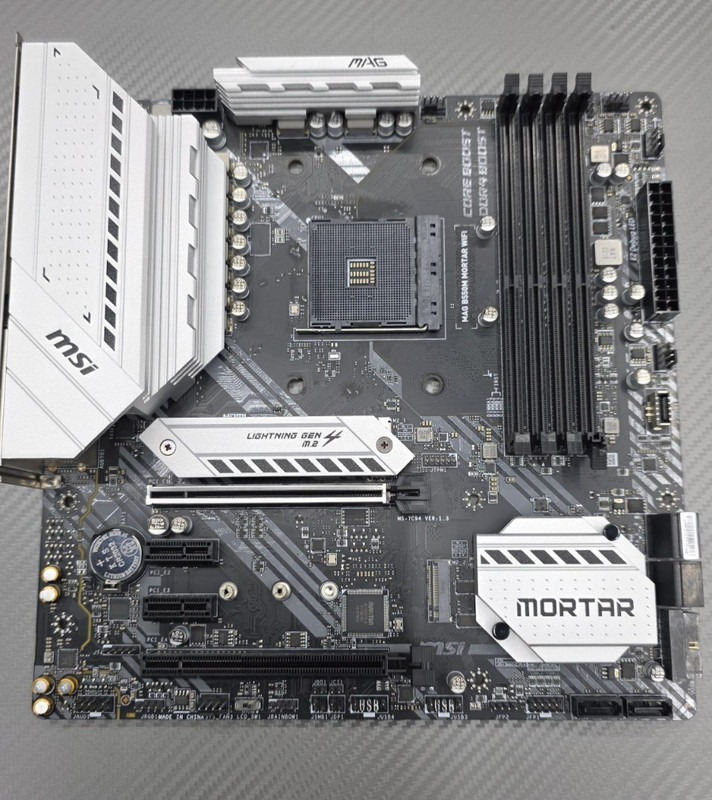 MSI MAG B550M MORTAR WIFI AMD RYZEN AM4 DDR4 MATX Motherboard