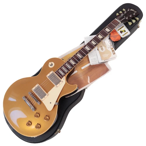 Middle-Aged Gibson Custom Shop Historic Collection 1957 Les Paul  Reissue Vos Go