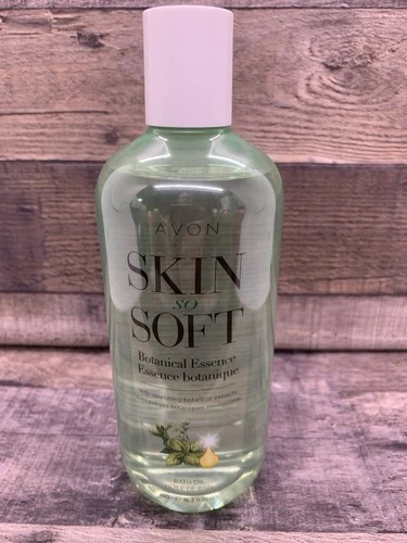 Avon Skin So Soft Bath Oil Botanical Essence 16.2oz Moisturizing