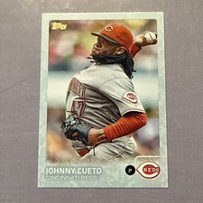 2015 Topps Johnny Cueto SNOW CAMO /99 Reds