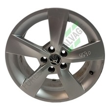 2014 SKODA FABIA 15" ALLOY WHEEL 5J0601025AB