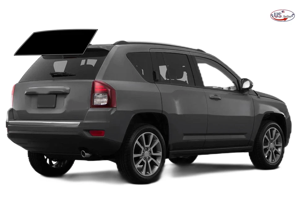Kit de película de tinte de ventana de 2 capas precortada personalizada computarizada para Jeep Compass 2007-2016 Foto 4 de 4