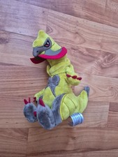 OFFICIAL POKEMON CENTER ORIGINAL 2022 HAXORUS SOFT PLUSH TOY SITTING CUTIES