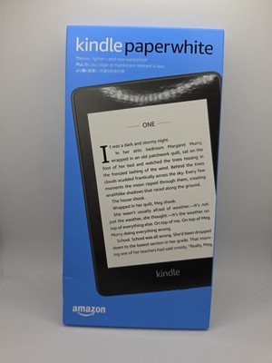 Amazon Kindle Paperwhite 10th Generation 8GB Wi-Fi 6'' eBook Reader Black Sealed