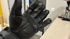 Richa Leather Spring Summer Motorcycle Gloves Size XL