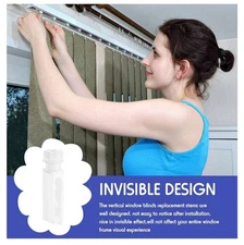 NEW 30PC Replacement Parts Repair Stems Vertical Blinds