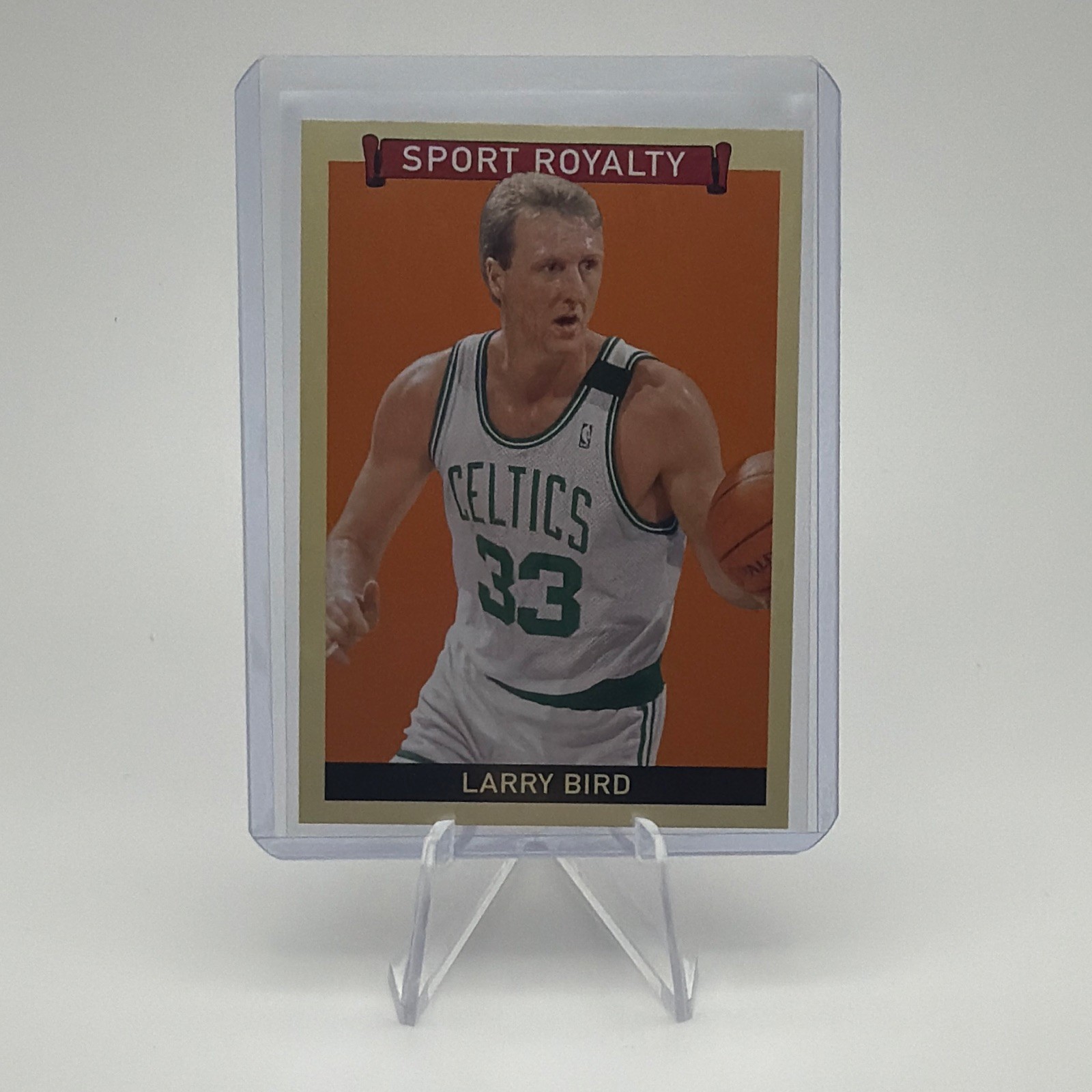 Upper Deck 2009 Goudey Sport Royalty Larry Bird Boston Celtics #258