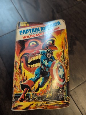 MARVEL NOVEL SERIES #4, CAPTAIN AMERICA, HOLOCAUST FOR HIRE PAPERBACK 1979