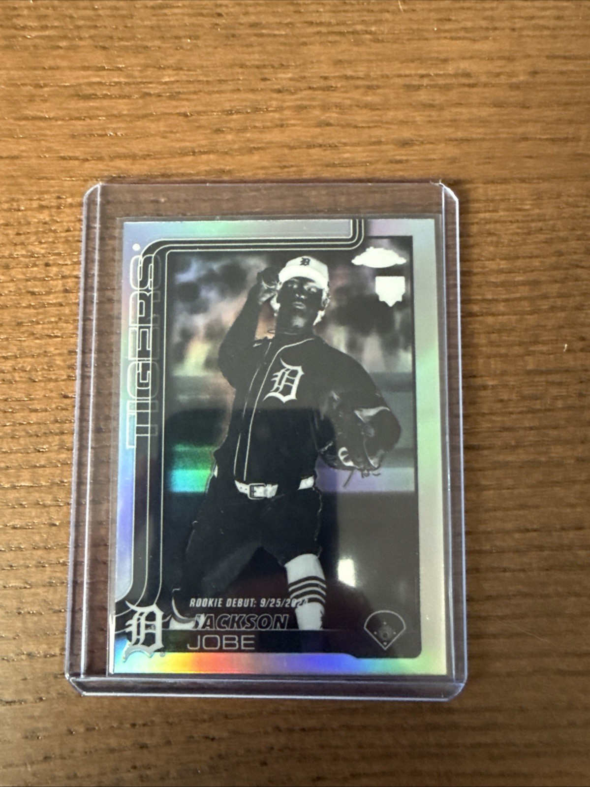 2025 Topps Chrome Jackson Jobe Negative Refractor 249 (Rookie)