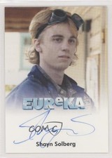 2011 Eureka Seasons 1 & 2 Premium Packs Shayn Solberg as Spencer Martin Auto 1md