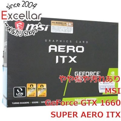 MSI GeForce GTX 1660 SUPER AERO ITX 6GB PCIe Graphics Card Used