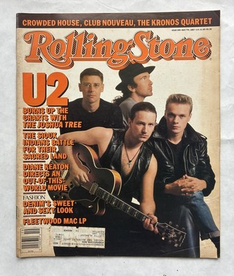 Rolling Stone Magazine Issue 499 May 87th 1987 Bono U2 Cover Fleetwood Mac
