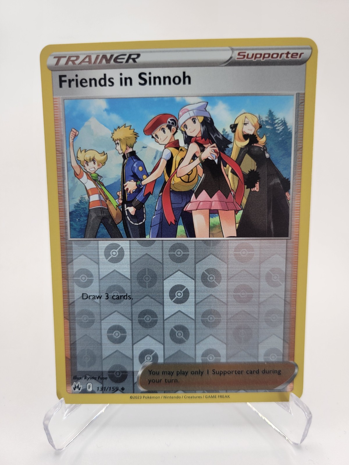 Friends in Sinnoh Reverse Holo 131/159 Crown Zenith Pokemon