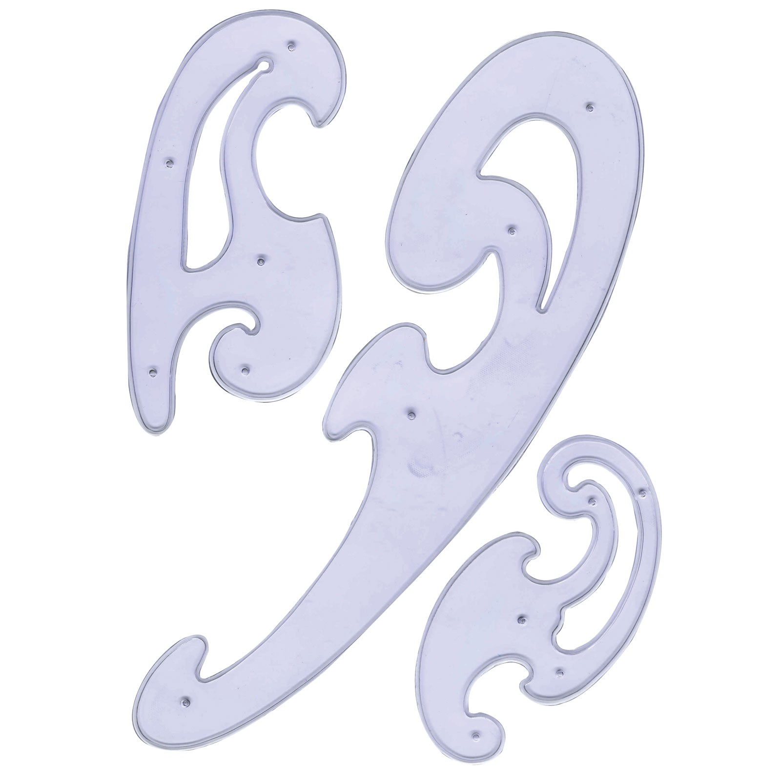 Major Brushes French Curves Set of 3