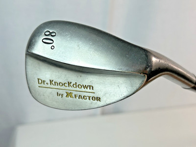 Dr. Knock Down by X Factor 80* Lob Wedge with Graphite Shaft - RARE !!