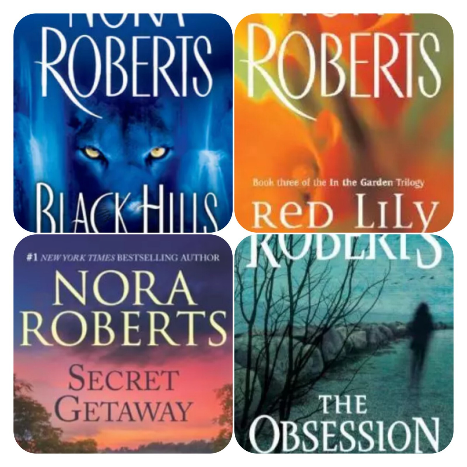 Nora Roberts Books Bundle Bulk Lot 4 Collection