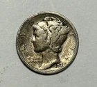 1921 MERCURY DIME VG-F