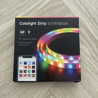 LED Verlängerung Lichter Streifen 2m/6,6ft APP&Voice Control Smart LED Strip 60led p/m