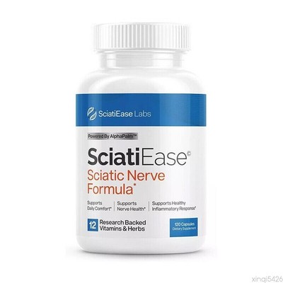 SciatiEase Labs Sciati Ease Sciatic Nerve Formula 120 Capsules NEW Free shipping